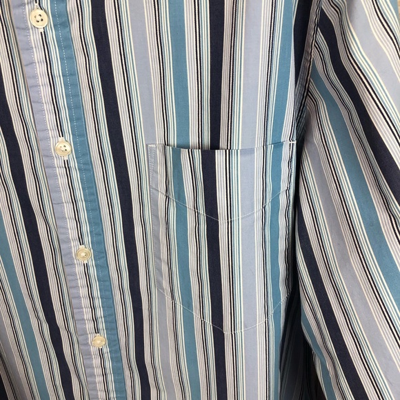 Boden Striped Button Down Shirt Medium - Picture 3 of 6